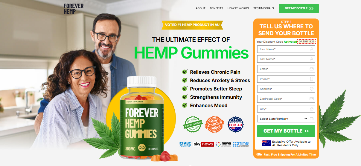 Forever Hemp Gummies Australia