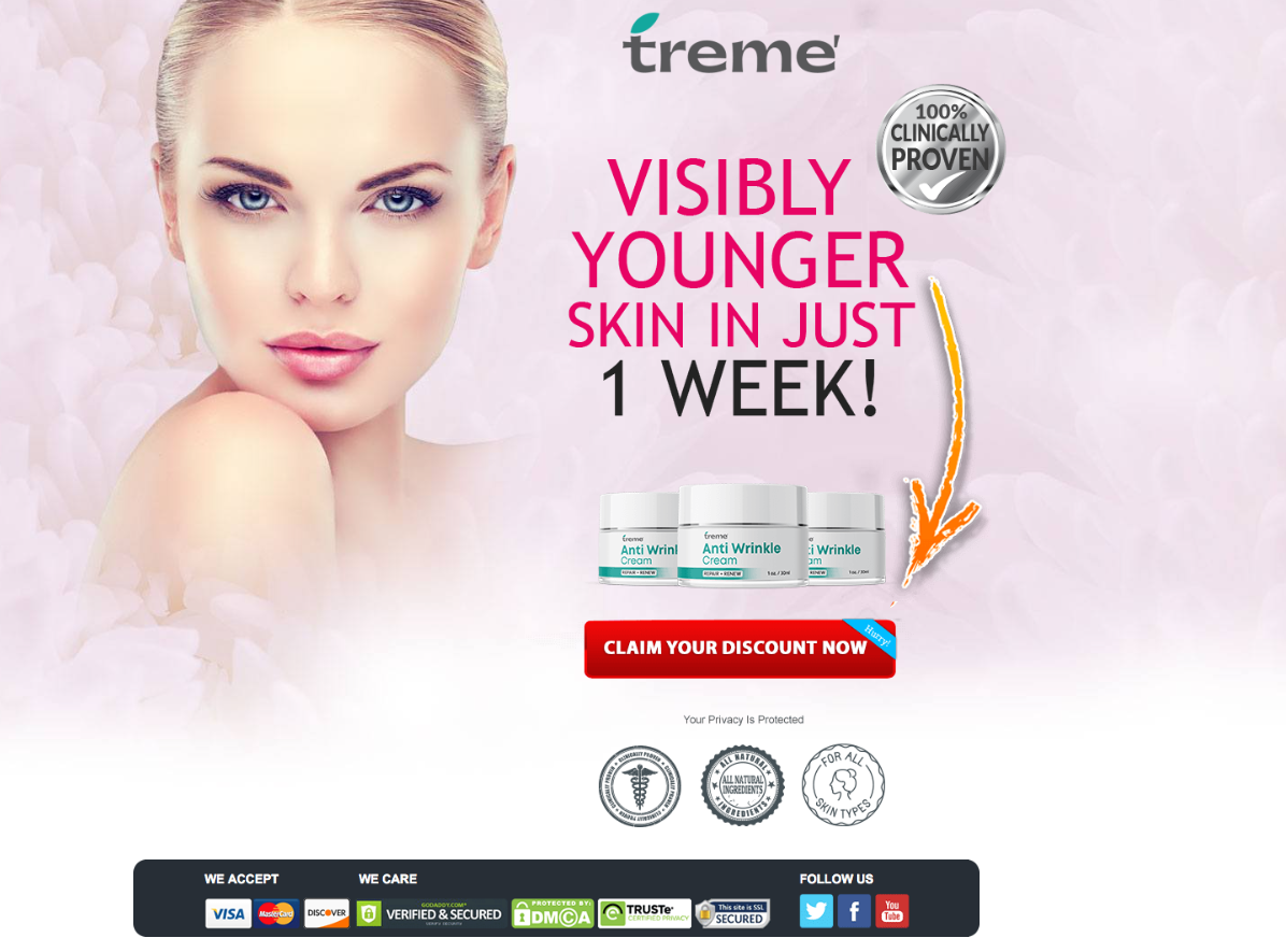 Treme Anti Wrinkle Cream Treme Anti Wrinkle Cream