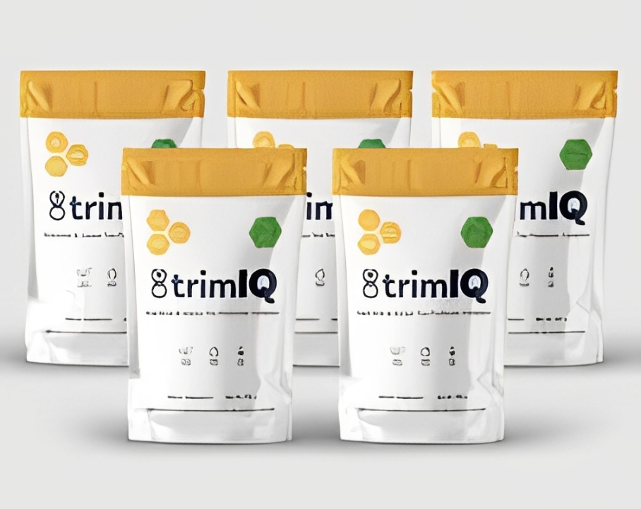 TrimIQ UK Supplement Bottle – Plant-Based Weight Loss Formula
