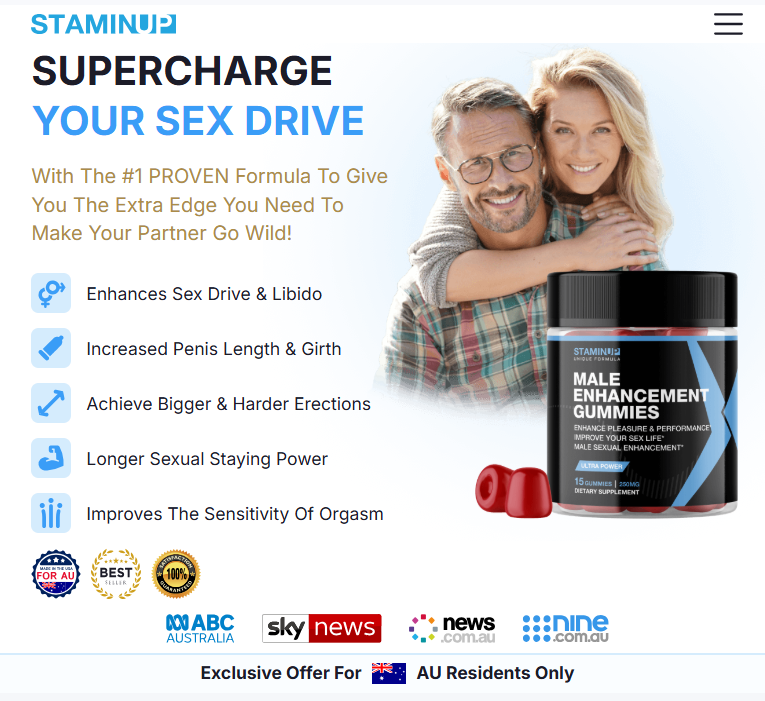 StaminUP Gummies Australia StaminUP Gummies Australia
