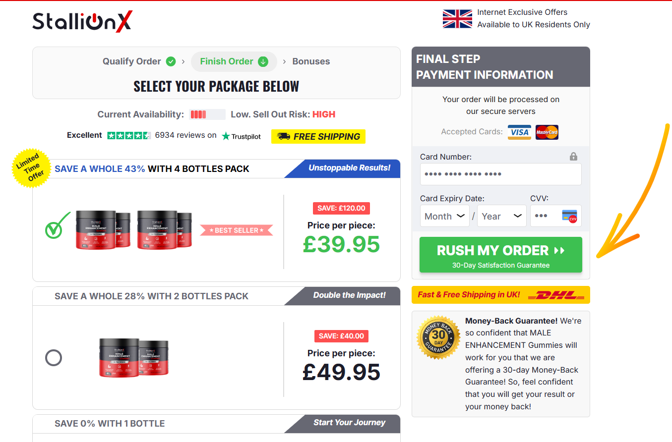StalliOnX Gummies UK StalliOnX Gummies UK
