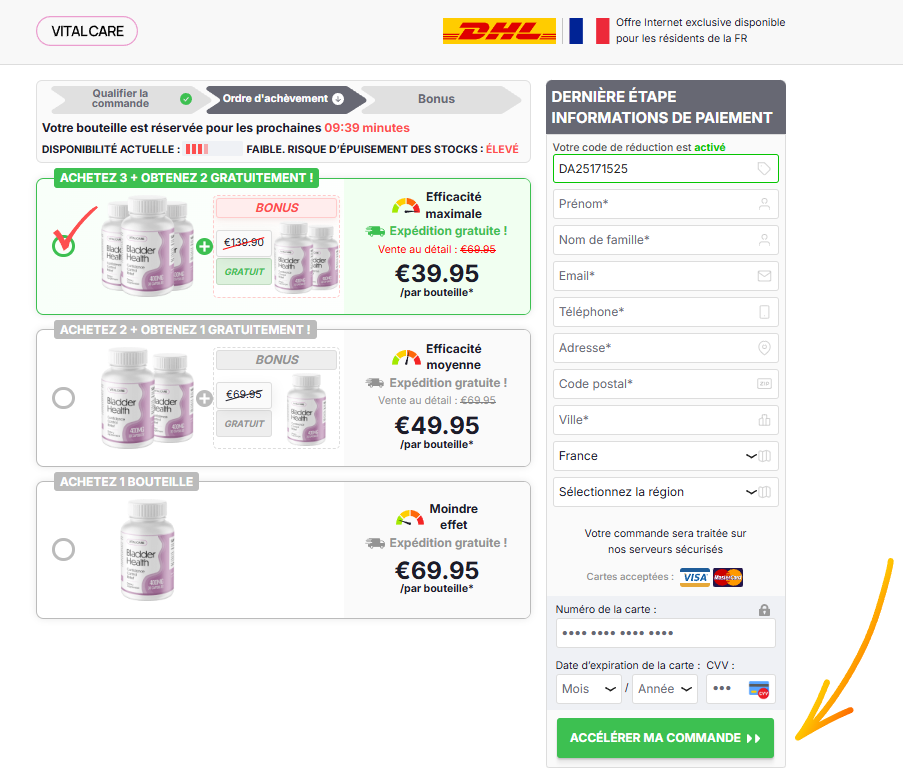 VitalCare Bladder Health France