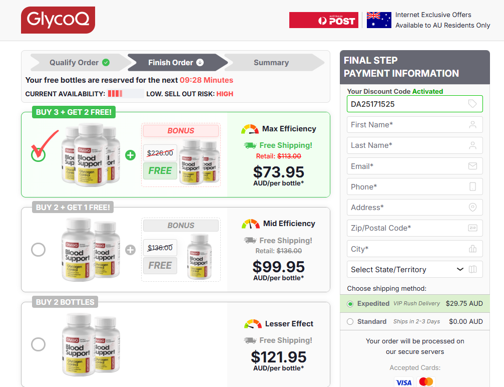 GlycoQ Blood Support Australia GlycoQ Blood Support Australia