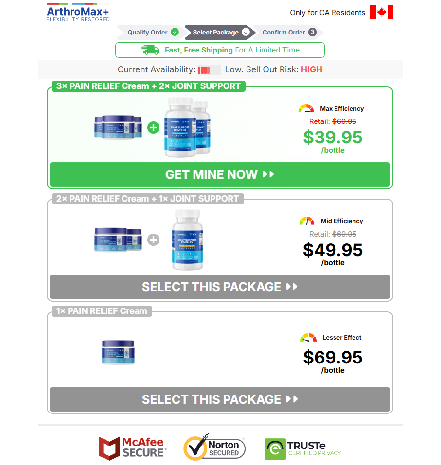 ArthroMax+ Cream Canada