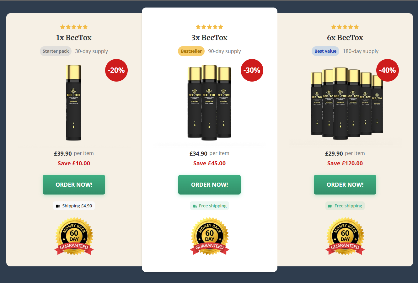 BeeTox Cream UK BeeTox Cream UK